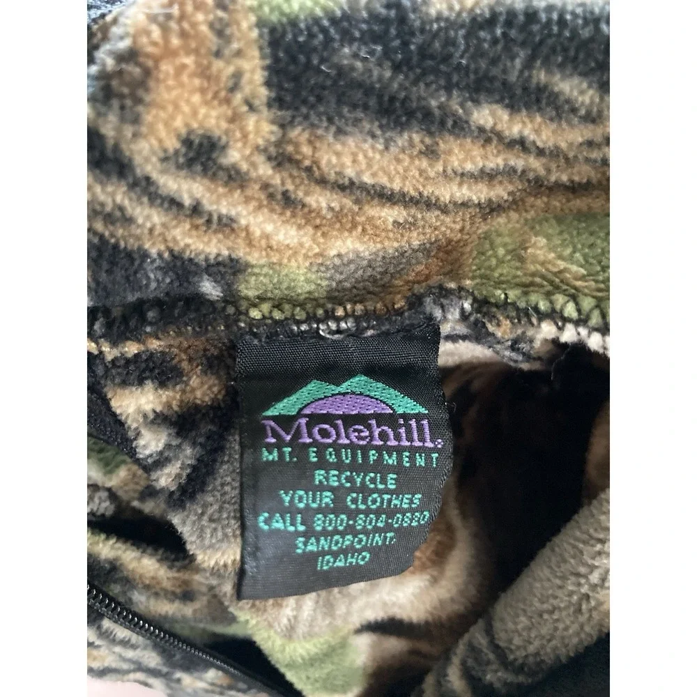 Molehill Baby Toddler Fleece Bunting Suit Size 3-9 Months Camouflage